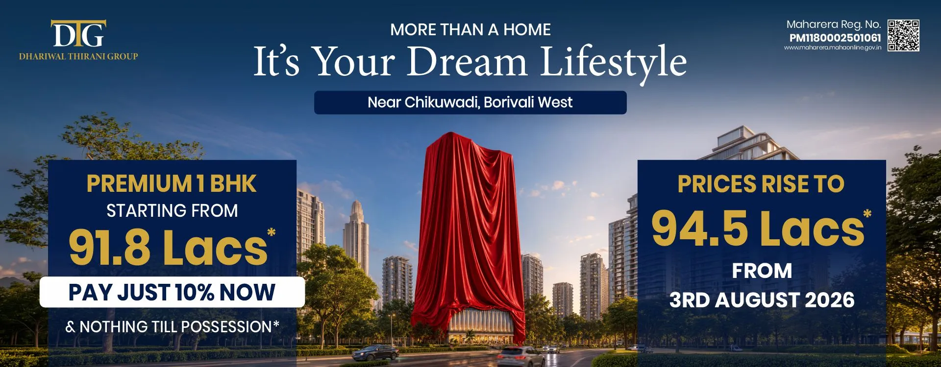 1 & 2 BHK Homes in Virar West
